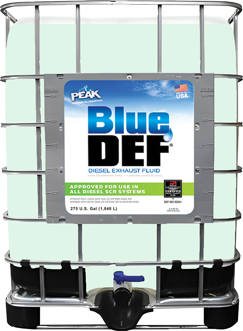 Blue DEF 330 Gallon Tote Premium Diesel Exhaust Fluid