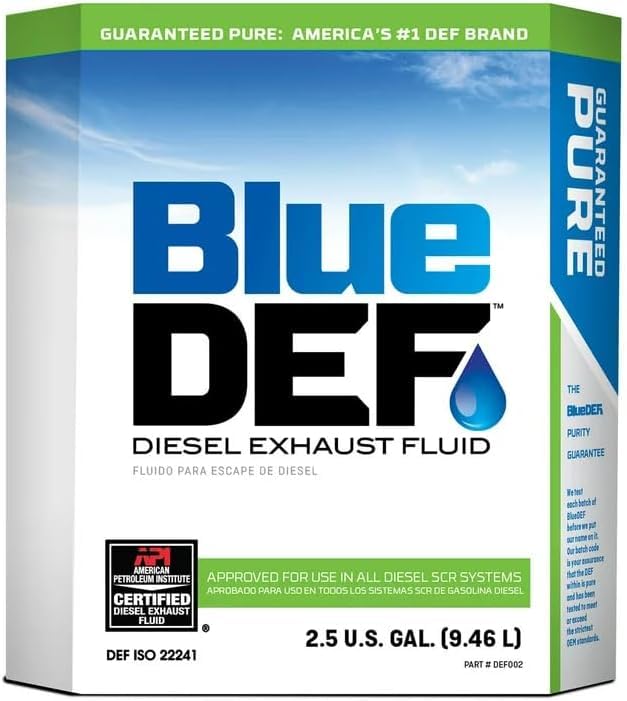 DEF Pallet - BlueDEF 2.5 Gallon Jugs - Premium Diesel Exhaust Fluid - 40 Pack