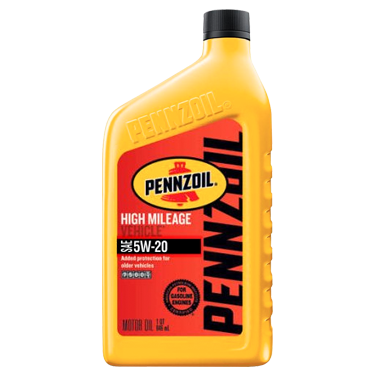 Pennzoil High Mileage 5W-20 (Pack of 6)